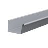 Lindab Steel Guttering - 140mm Rectangular Gutter - 3000mm - Magestic Galvanised