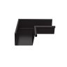 Lindab Steel Guttering - 90° 140mm Internal Rectangular Gutter Angle