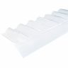 Solstice 3in Corrugated PVC Wall Flashing - 762mm x 150mm x 0.65mm (Clear)