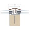 Solstice 10-25mm Snap Down Glazing Bar