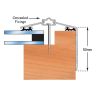 Storm Capex 70 Gable End Finishing Profile Glazing Bar