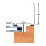 Storm Capex 70 Wall Flashing Profile Glazing Bar