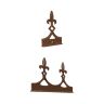 Storm Capex Aluminium Fleur De Lys Ridge Crest - 290mm