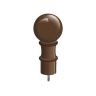 Storm Capex Bolt Down Aluminium Hollow Ball Finial - 125mm