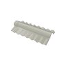 Swisspearl Big Six Fibre Cement Two-Piece Close Fitting Adjustable Ridge