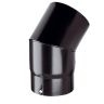 Vitreous Enamel Stove Pipe 45 Degree Bend - 125mm to 150mm