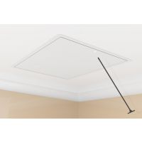 Square T Key Loft Door Operating Pole 500mm for 1160 &1161