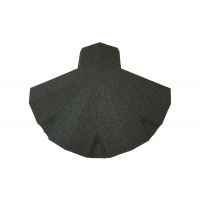 Britmet - Lightweight Metal Roof Shingle - Slimline 5 Way Ridge/Hip - Titanium Grey Britmet - Lightweight Metal Roof Shingle - Slimline 5 Way Ridge/Hip - Titanium Grey