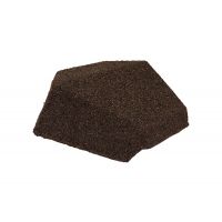 Britmet - Lightweight Metal Roof Shingle - Slimline End Cap 90 - Rustic Brown Britmet - Lightweight Metal Roof Shingle - Slimline End Cap 90 - Rustic Brown