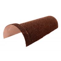 Britmet - Barrel Ridge - Rustic Terracotta (410mm) Britmet - Barrel Ridge - Rustic Terracotta (410mm)