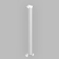 Fascia Board - Bull-nosed 90˚ Internal Corner Trim - 300mm - White Fascia Board - Bull-nosed 90˚ Internal Corner Trim - 300mm - White