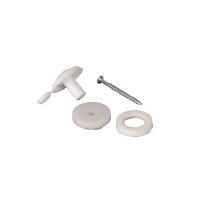 Corotherm - 25mm Polycarbonate Sheet Super Fixings Buttons - White (Pack of 10) Corotherm - 25mm Polycarbonate Sheet Super Fixings Buttons - White (Pack of 10)