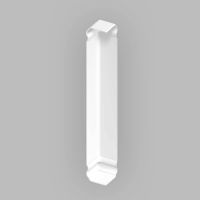 Fascia Board - Ogee 90˚ External Corner Trim - 350mm - White Fascia Board - Ogee 90˚ External Corner Trim - 350mm - White