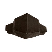 Britmet - Pantile 2000 - Hip End Cap - Tudor Brown Britmet - Pantile 2000 - Hip End Cap - Tudor Brown