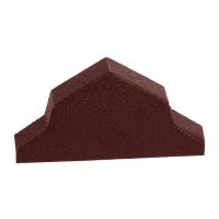 Britmet - Pantile 2000 - Ridge End Cap - Antique Red Britmet - Pantile 2000 - Ridge End Cap - Antique Red