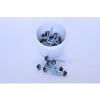 Britmet - Pantile 2000 - Main Fixings - Tudor Brown (85mm) Britmet - Pantile 2000 - Main Fixings - Tudor Brown (85mm)