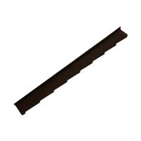 Britmet - Plaintile - Left Hand Side Wall Flashing - Bramble Brown (1250mm) Britmet - Plaintile - Left Hand Side Wall Flashing - Bramble Brown (1250mm)