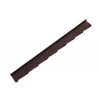 Britmet - Plaintile - Left Hand Side Wall Flashing - Rustic Brown (1250mm) Britmet - Plaintile - Left Hand Side Wall Flashing - Rustic Brown (1250mm)
