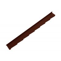 Britmet - Plaintile - Left Hand Side Wall Flashing - Rustic Terracotta (1250mm) Britmet - Plaintile - Left Hand Side Wall Flashing - Rustic Terracotta (1250mm)