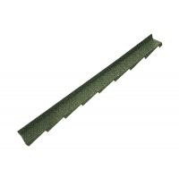 Britmet - Plaintile - Right Hand Side Wall Flashing - Moss Green (1250mm) Britmet - Plaintile - Right Hand Side Wall Flashing - Moss Green (1250mm)