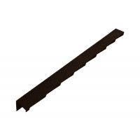 Britmet - Plaintile - Left Hand Barge - Bramble Brown (1250mm) Britmet - Plaintile - Left Hand Barge - Bramble Brown (1250mm)