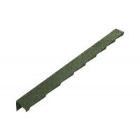 Britmet - Plaintile - Left Hand Barge - Moss Green (1250mm) Britmet - Plaintile - Left Hand Barge - Moss Green (1250mm)