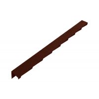Britmet - Plaintile - Left Hand Barge - Rustic Terracotta (1250mm) Britmet - Plaintile - Left Hand Barge - Rustic Terracotta (1250mm)