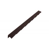 Britmet - Plaintile - Right Hand Barge - Rustic Brown (1250mm) Britmet - Plaintile - Right Hand Barge - Rustic Brown (1250mm)