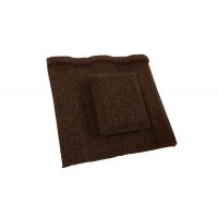 Britmet - Profile 49 - Air Vent Tile - Bramble Brown Britmet - Profile 49 - Air Vent Tile - Bramble Brown