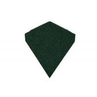 Britmet - Angle Ridge End Cap - Tartan Green Britmet - Angle Ridge End Cap - Tartan Green