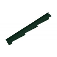 Britmet - Left Hand Side Wall Flashing - Tartan Green (1250mm) Britmet - Left Hand Side Wall Flashing - Tartan Green (1250mm)