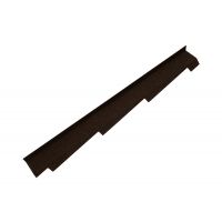 Britmet - Right Hand Side Wall Flashing - Bramble Brown (1250mm) Britmet - Right Hand Side Wall Flashing - Bramble Brown (1250mm)
