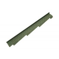 Britmet - Right Hand Side Wall Flashing - Moss Green (1250mm) Britmet - Right Hand Side Wall Flashing - Moss Green (1250mm)