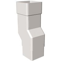 Freeflow 65mm Square Gutter Mini Outlet
