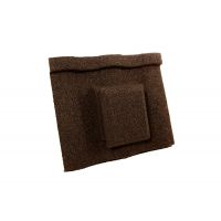 Britmet - Villatile - Air Vent Tile - Bramble Brown Britmet - Villatile - Air Vent Tile - Bramble Brown