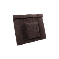 Britmet - Villatile - Air Vent Tile - Rustic Brown Britmet - Villatile - Air Vent Tile - Rustic Brown