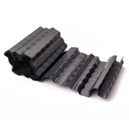 PVC Continuous Rafter Tray - Black (6000mm)