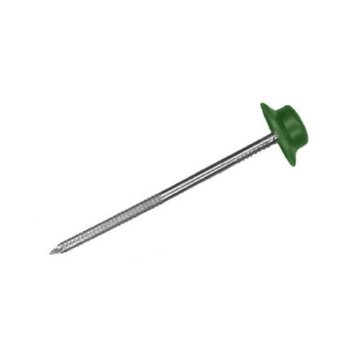 Onduline Capped Fixing Nails - 65mm x 18mm x 3.4mm - Green (Bag of 400)
