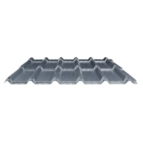 Galvanised Steel Boxtile Effect Roofing Sheet (32/1000) - 0.5mm