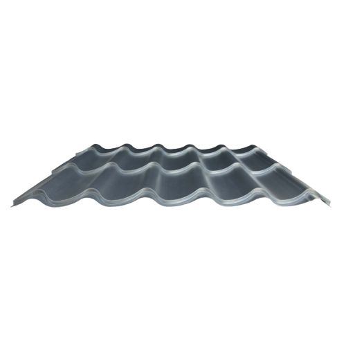 Galvanised Steel Pantile Effect Roofing Sheet (33/1000) - 0.5mm / 0.7mm