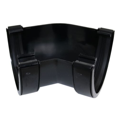 Aquaflow UPVC Universal XL Half Round Guttering Angle - 114mm x 71.5mm