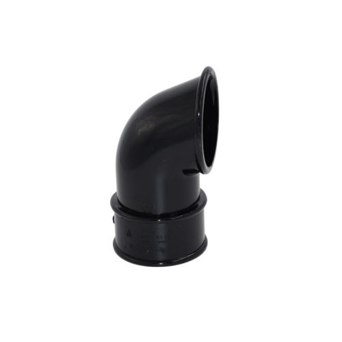 Aquaflow UPVC Half Round Guttering Downpipe Shoe - 68mm