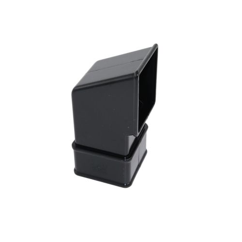 Aquaflow UPVC Squareline Guttering Downpipe Shoe - 65mm x 65mm
