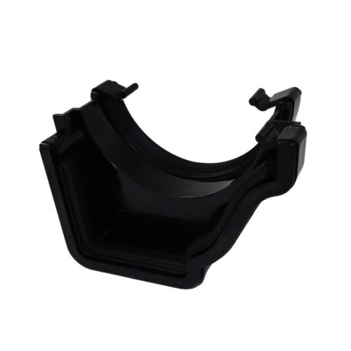 Aquaflow UPVC Ogee Guttering Half Round Adaptor - 128mm x 88mm