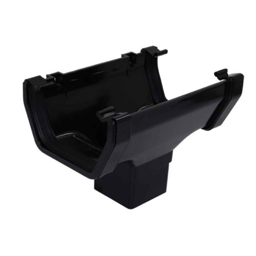 Aquaflow UPVC Squareline Guttering Running Outlet - 114mm x 59mm