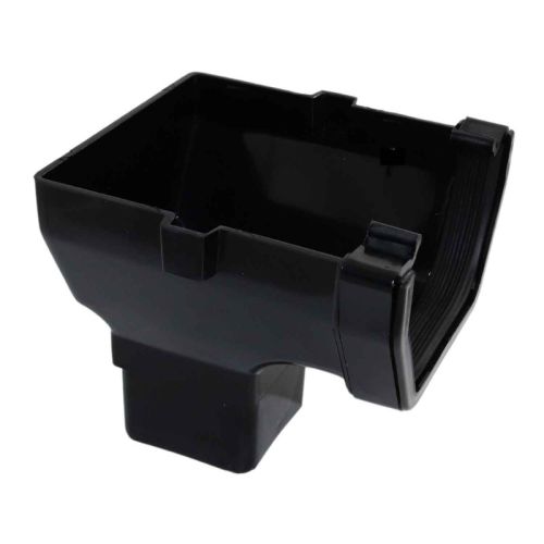 Aquaflow UPVC Squareline Guttering Stop End Outlet - 114mm x 59mm