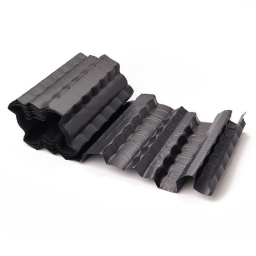 PVC Continuous Rafter Tray - Black (6000mm)