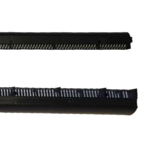 FIX-R Over Fascia Vent - 38mm x 20mm x 500mm - Black (Pack of 2)