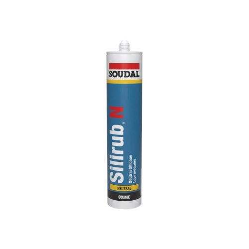 Soudal Silirub N Low Modulus Silicone Sealant - 300ml