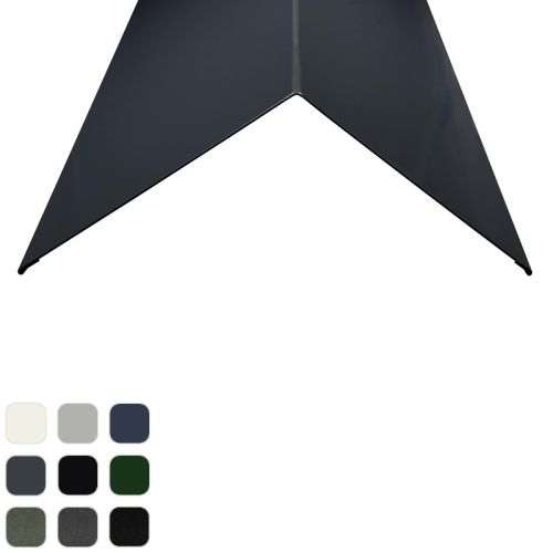 Barge Board - 3000mm - 90 Degree - Polyester Paint Coating